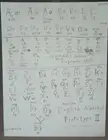 Experimental English alphabet replacement/addition (con)orthography 