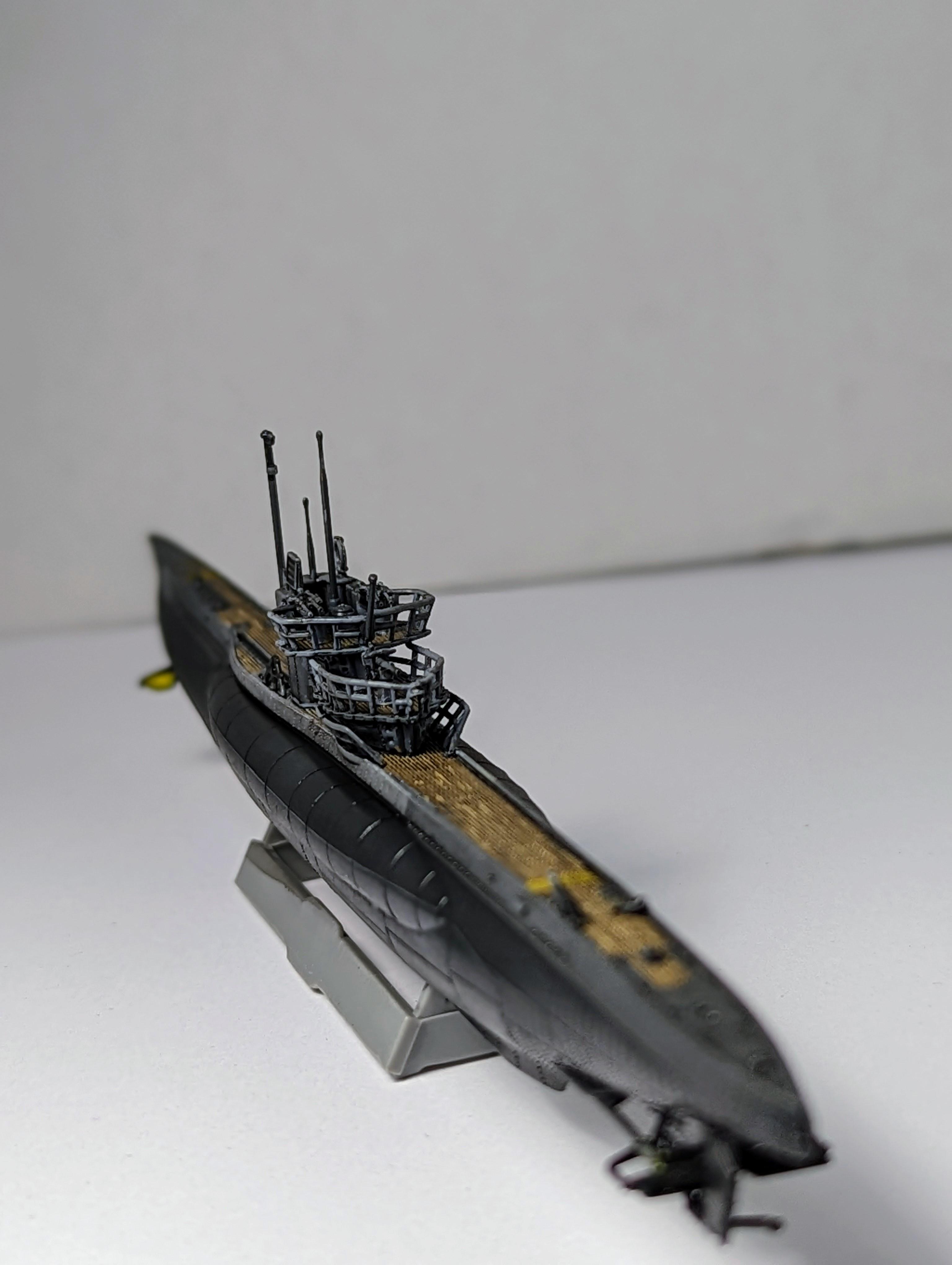 1/350 U-boat type VII C-41 WIP