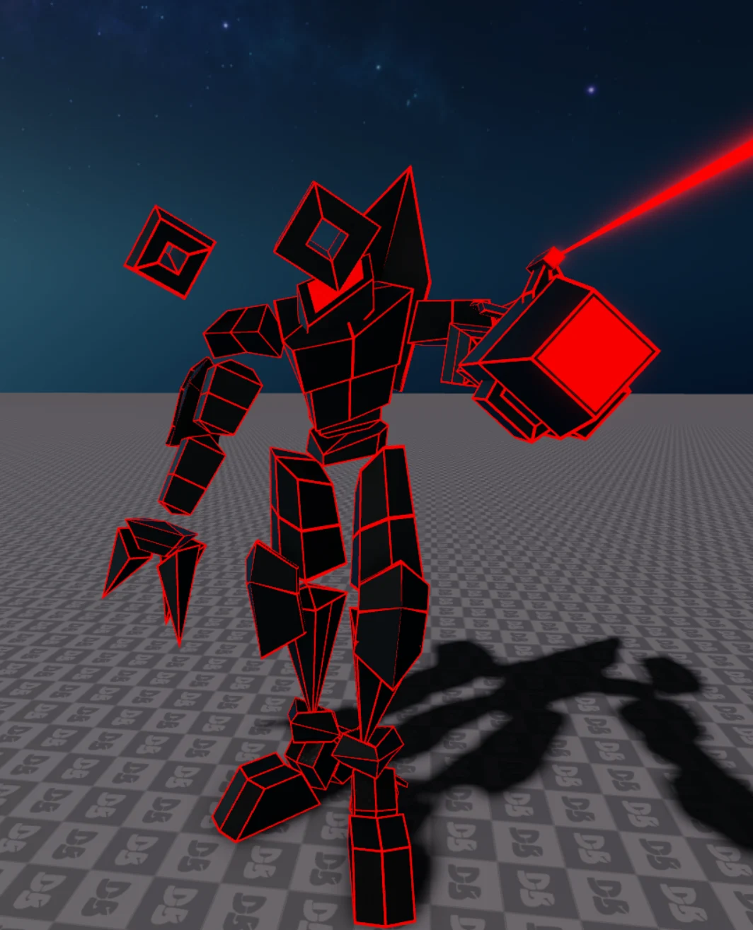 Made this character based of a Firewall from a popular game called ...