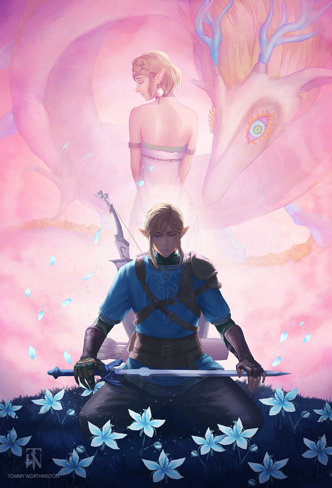 [TotK] The Dragon's Tears | fan art by me