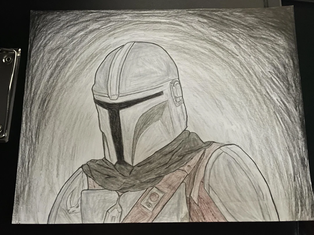 Mando drawing:D | Scrolller