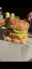Burgers and beer