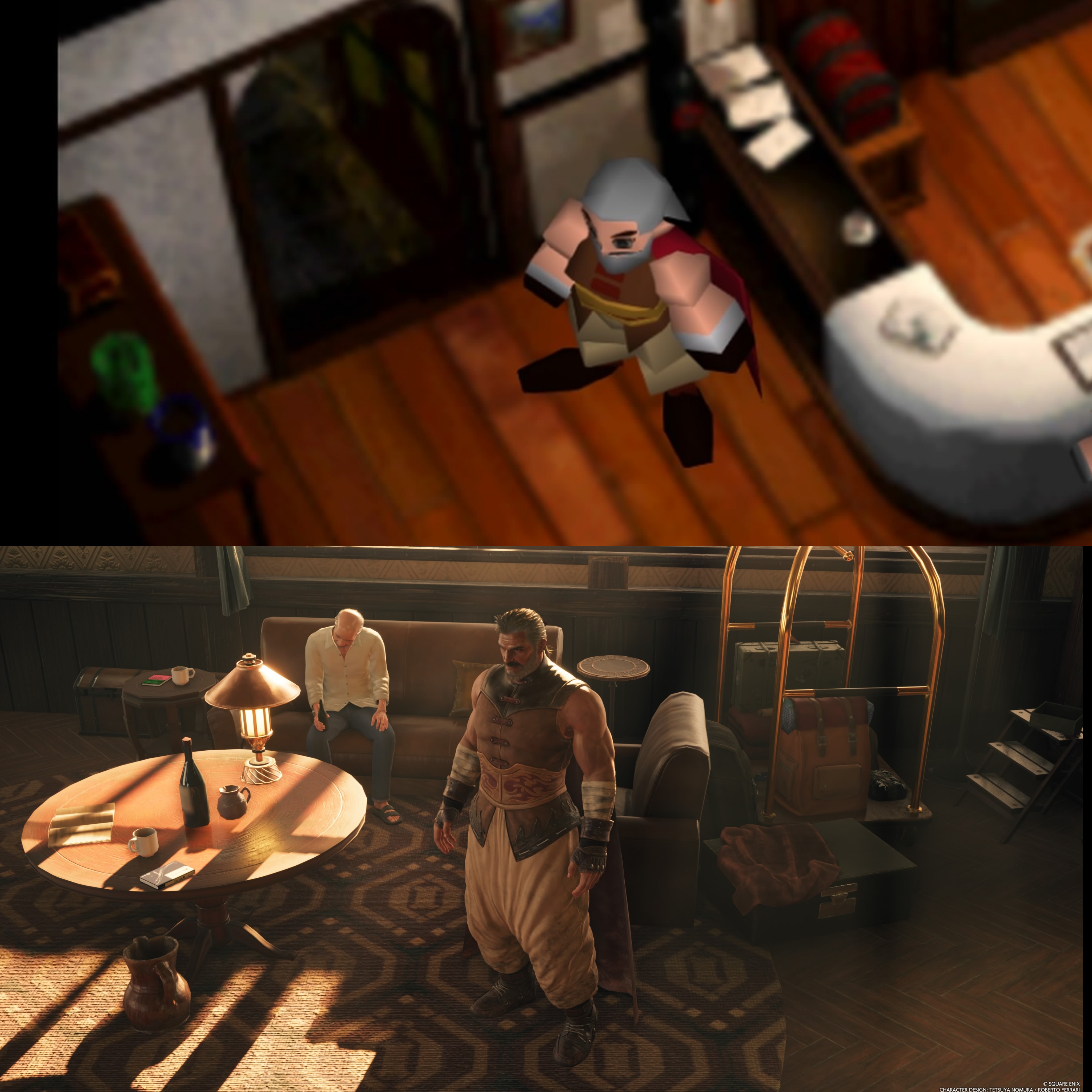 Original versus Rebirth Screenshot comparison pt 1. (Details in picture ...