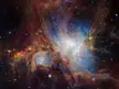 Orion Nebula star-formation region was obtained from multiple exposures using the HAWK-I infrared camera on ESO’s Very Large Telescope in Chile