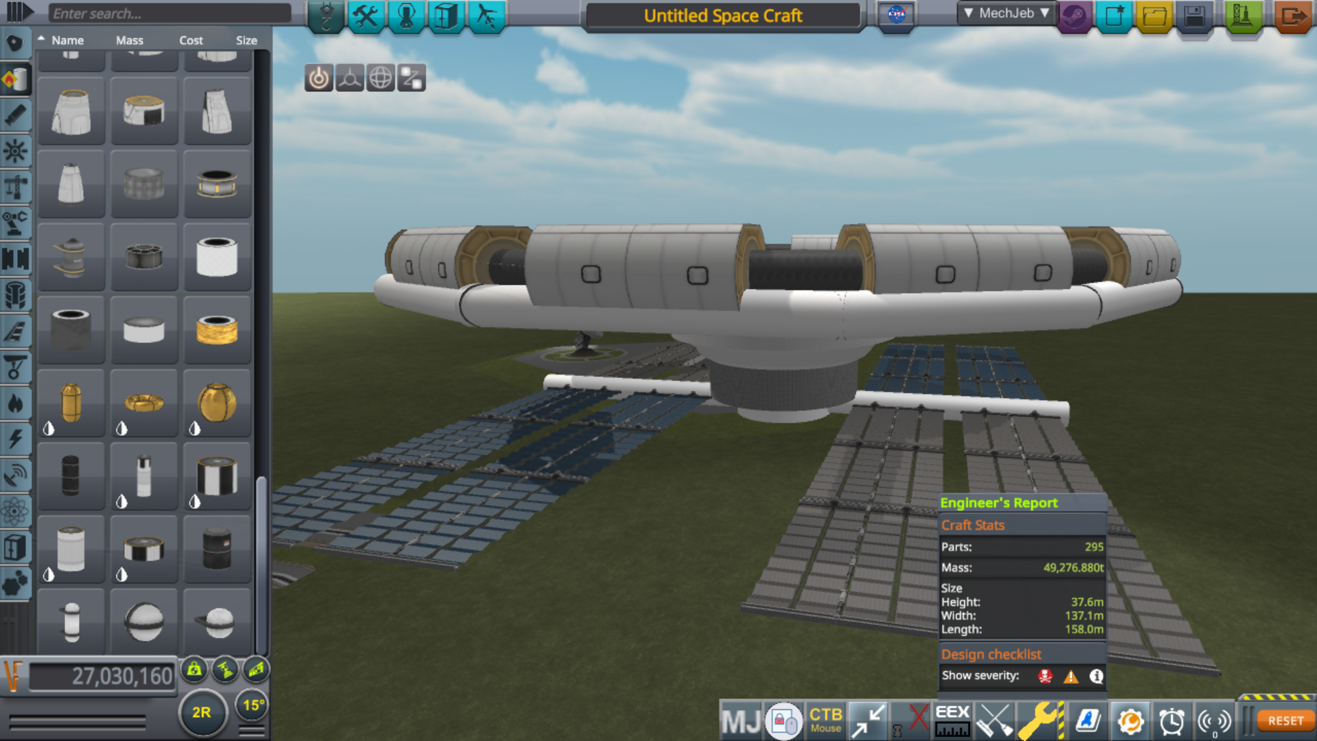 Beginnings of a 1:1 scale Phoenix in KSP (Mods used in DESC) | Scrolller