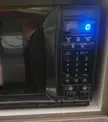 Microwave with a USB outlet
