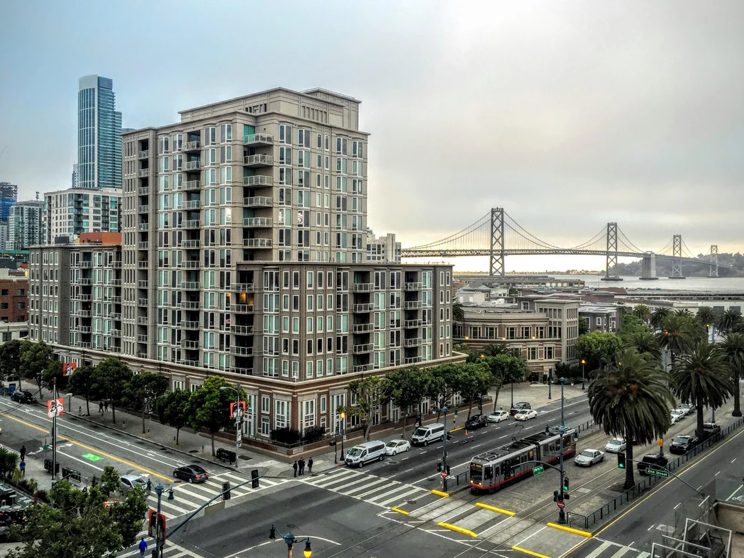 Bay bridge from ATT Park, SFO | Scrolller