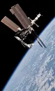 Space shuttle Endeavour docks with the ISS for the final time on May 23rd 2011