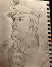 Pre-war US Army General doodle by me
