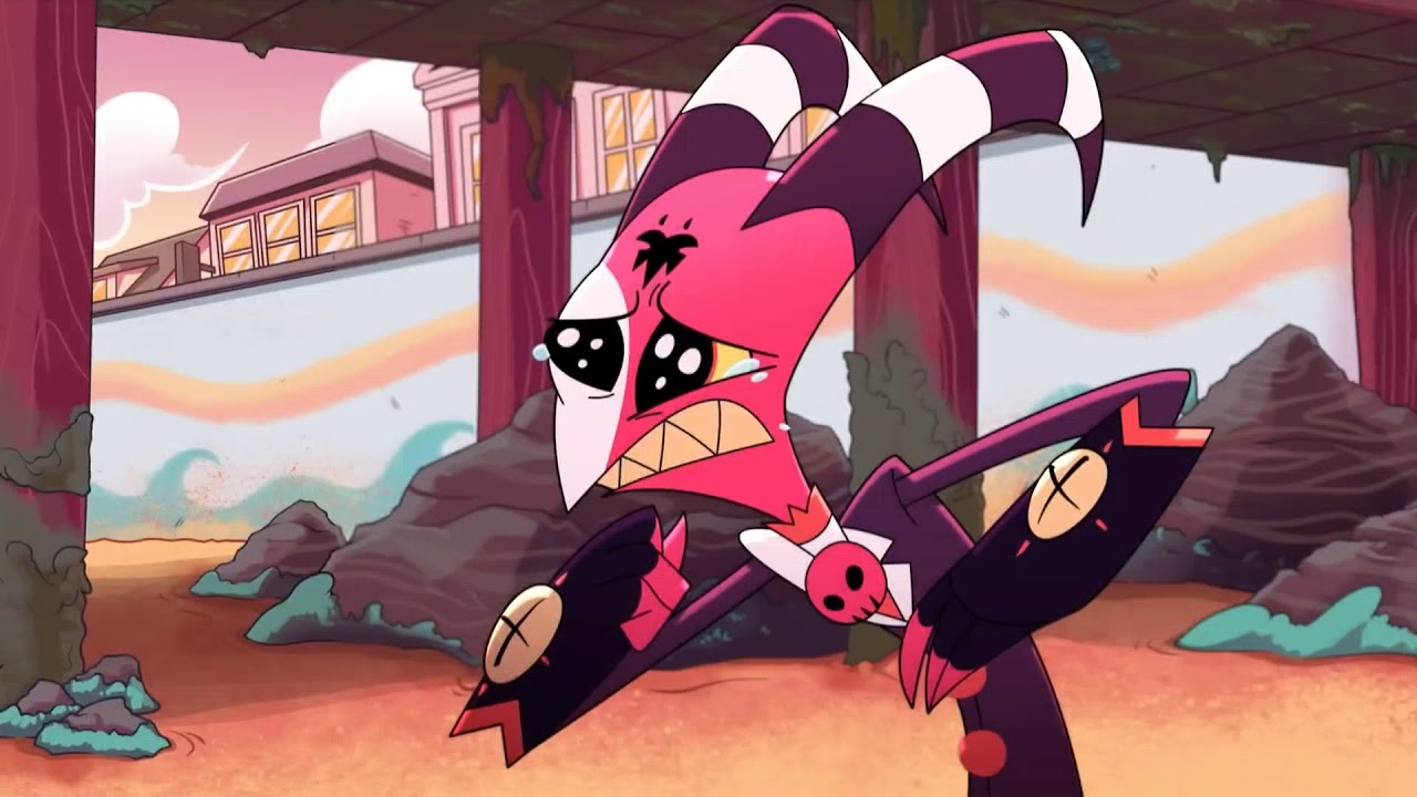 I love Blitzo's face when Stolas said Via could be in danger. 