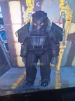 Just got my brand new enclave hellfire power armor