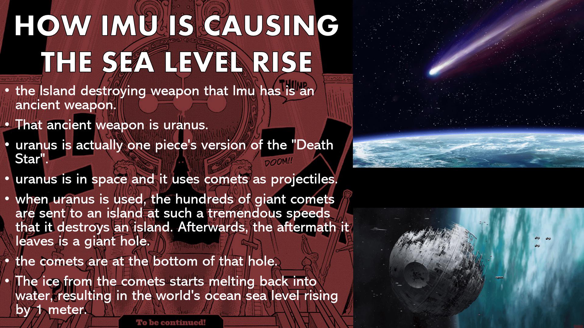 Imu has Uranus and this is how the “you know what” is happening to the Ocean…