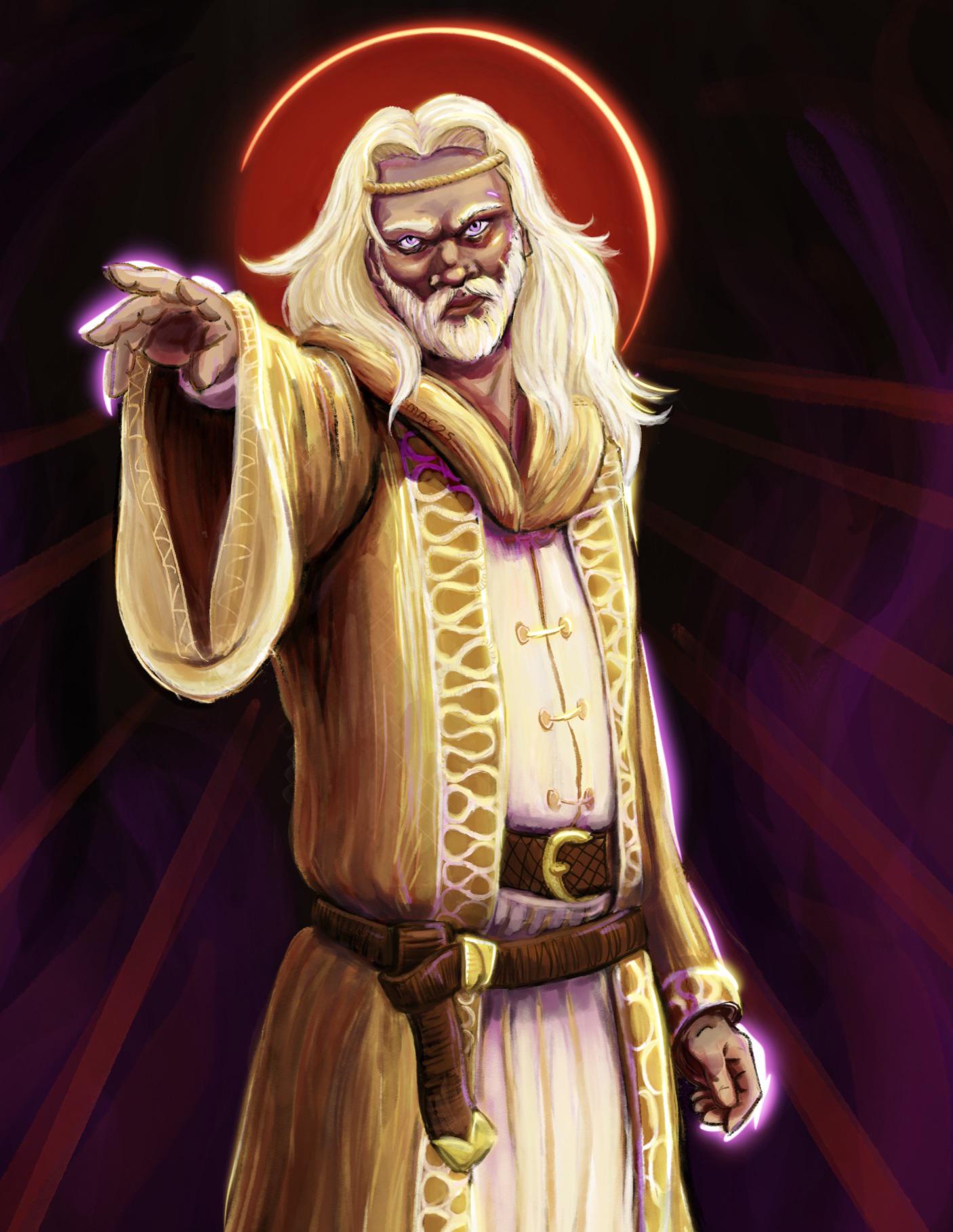 A portrait of Rayes (OC)