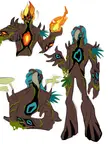 Swampfire redesign(Art by @Parasitichobby)