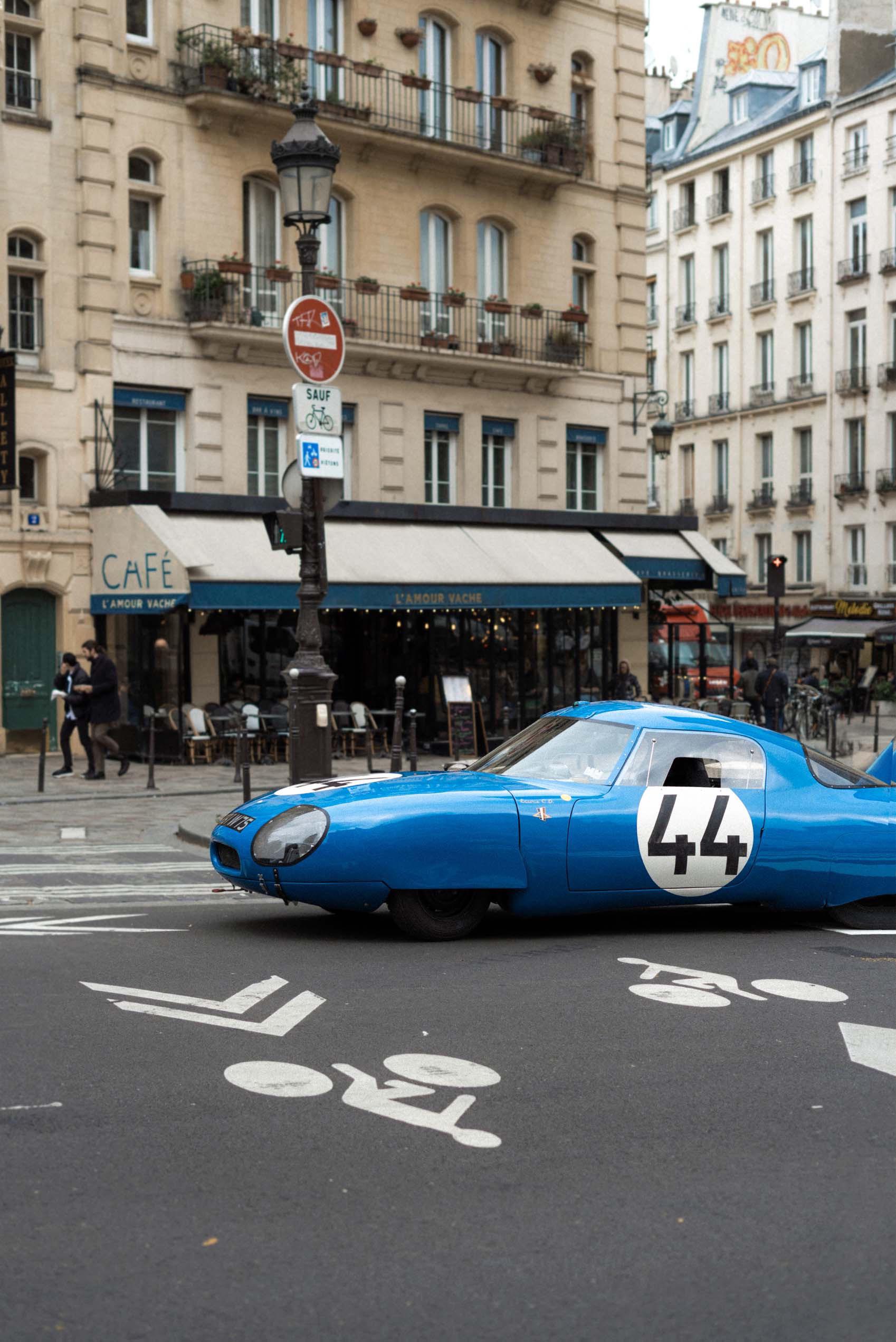 One of the most aerodynamic car in the world is in Paris