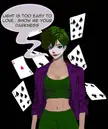 My fanart about butch female Joker