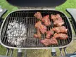 Pork steaks on the PK!