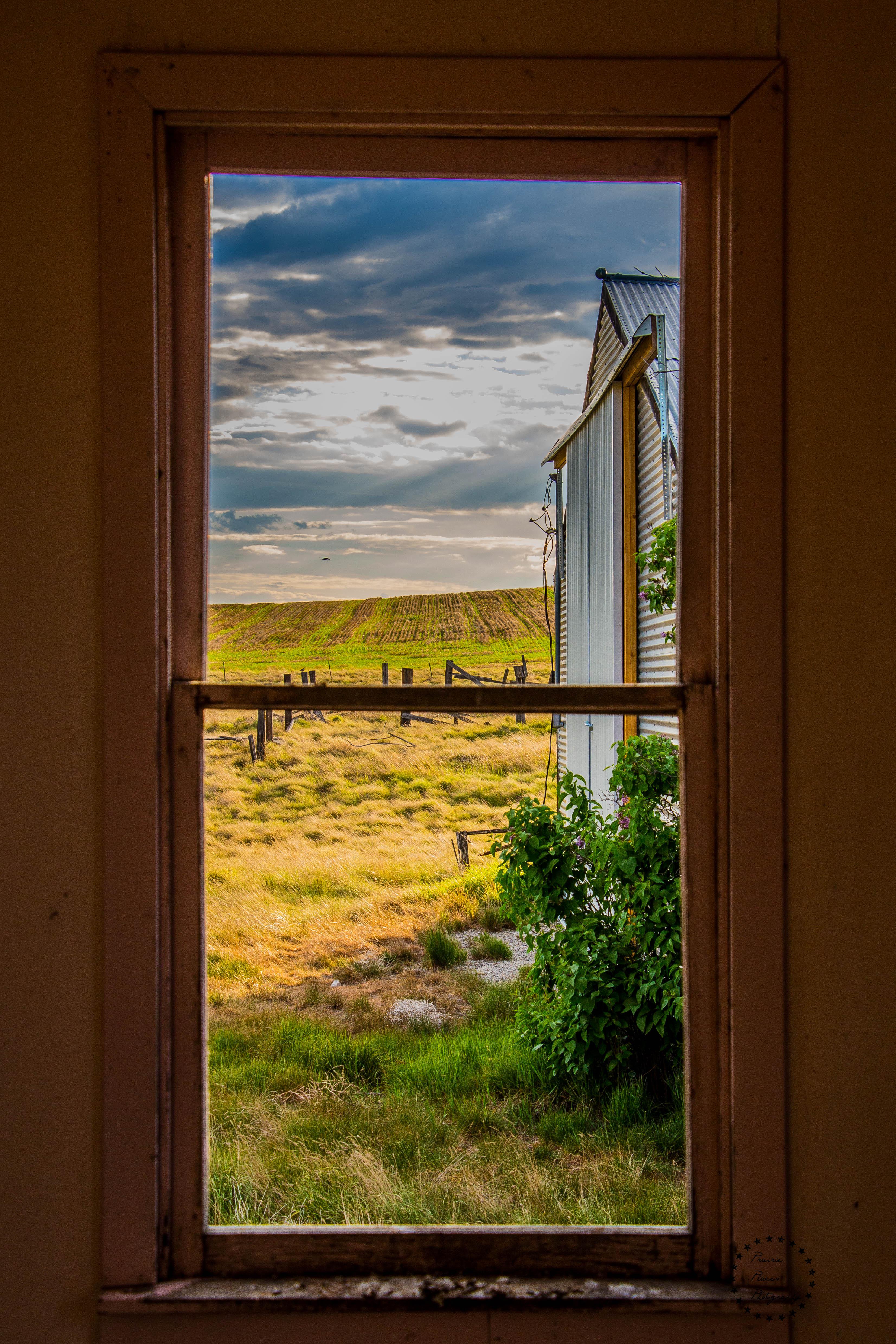Kitchen Window View from an Abandoned Farm House, Montana | Scrolller