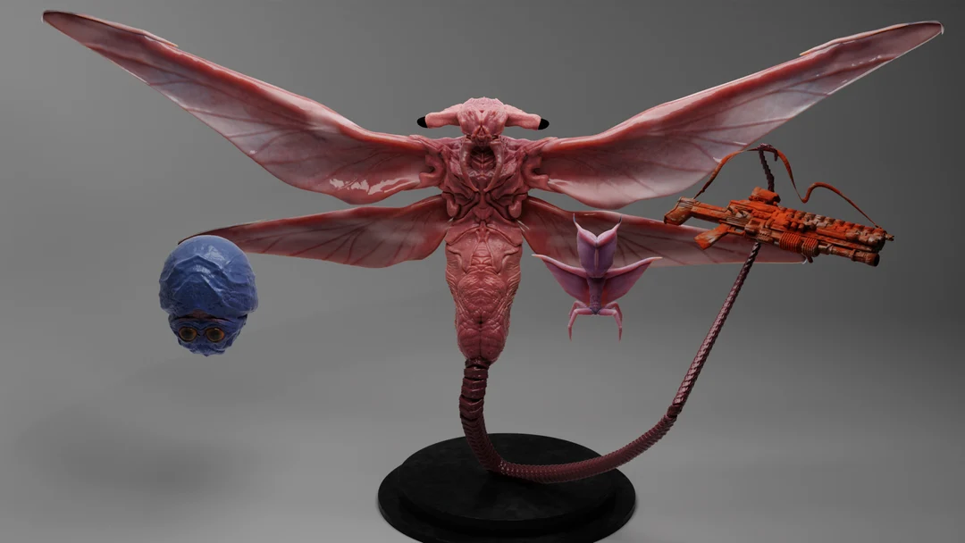 The Qu (All Tomorrows), rendered in Blender (by Me) | Scrolller