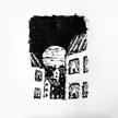 Full Moon, me/zjero, ink, 2023