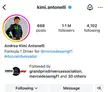 Kimi Antonelli updated his bio: