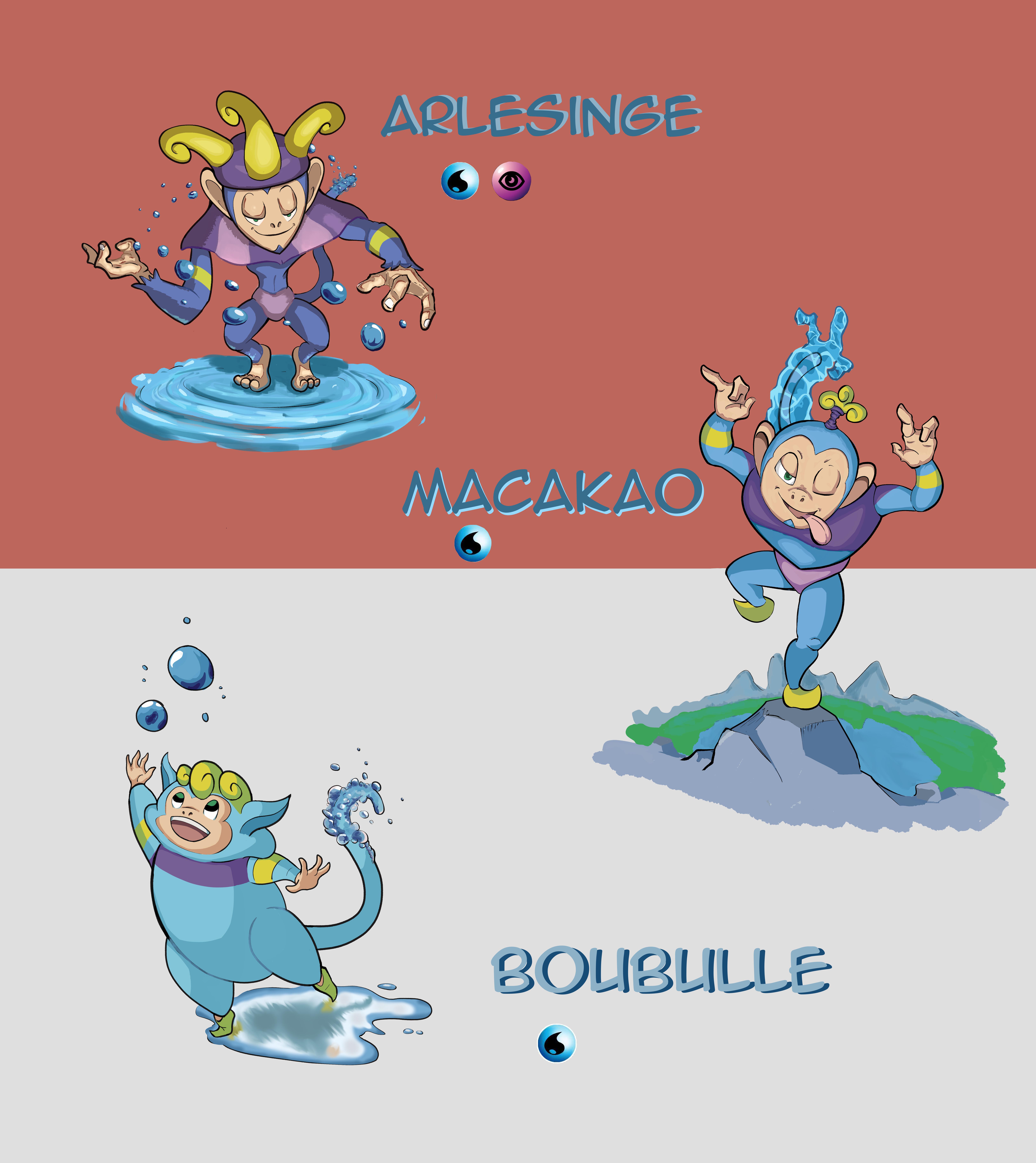 [OC] A pokemon starter i've created for a challenge !