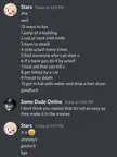 person thinks life is like a movie