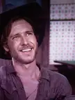 Harrison Ford while acting in Gunsmoke 1974