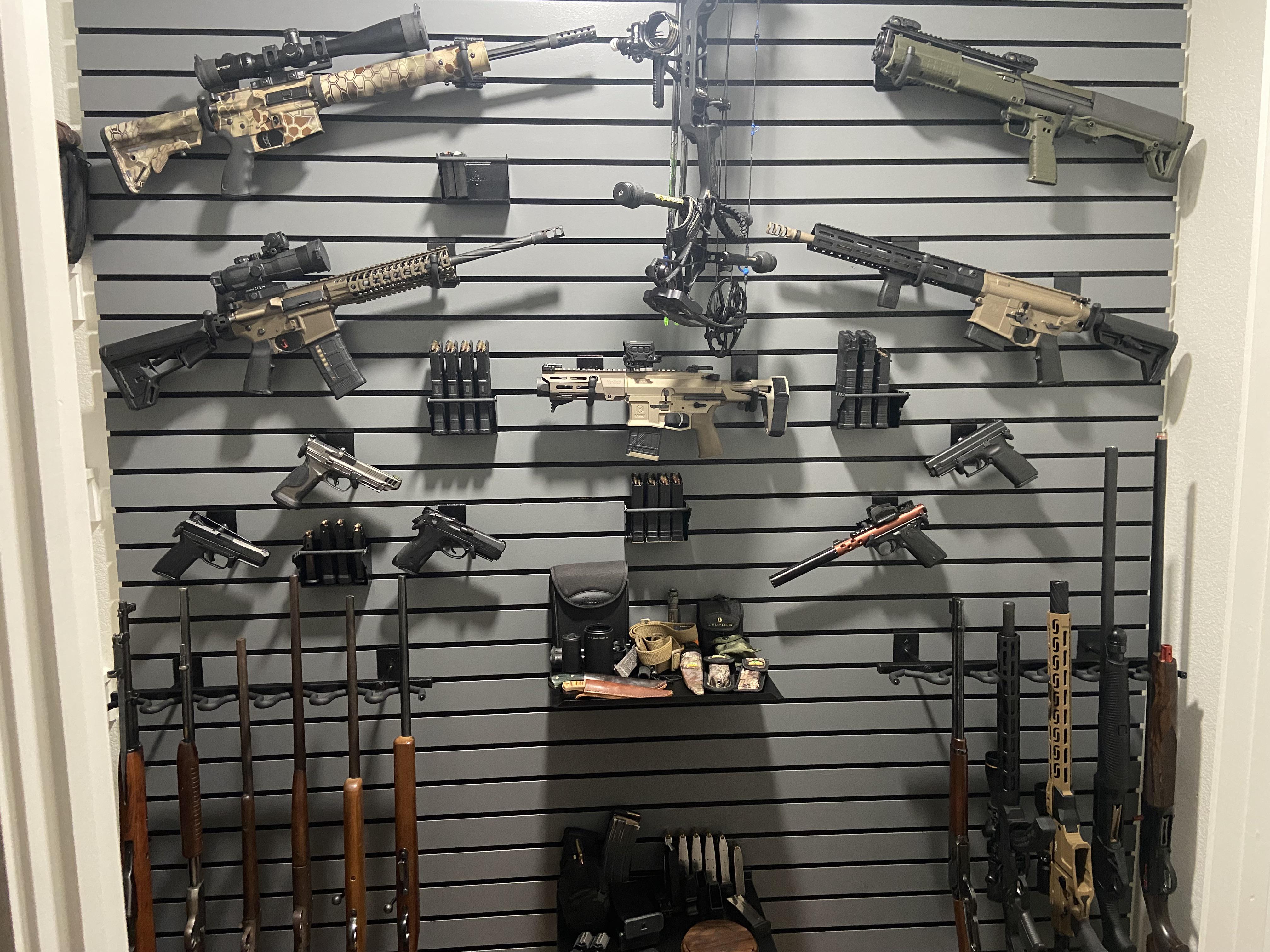 Gun Wall Completed… for now! | Scrolller
