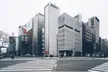 Sony Building in Ginza, Tokyo, Japan by Yoshinobu Ashihara. Built in 1966, demolished in 2017 for new high rise development.