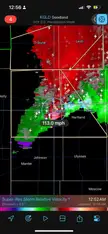 RadarScope Question: How can I “freeze” a historic frame in the radar? When I use the pause function it defaults to the most current data. I was hoping to capture a frame to read the wind speed on a specific point. Any other helpful hints or suggestions are very welcome.