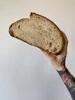After trying and failing dozens and dozens of times, my crumb is finally where I want it to be!