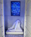 Weeping Angel in the Hyams family tomb located in Metairie Cemetery, Louisiana