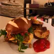 There’s a cheeseburger under all that pulled pork! My island has been super snowy and stormy, so I decided it was time for some comfort food.
