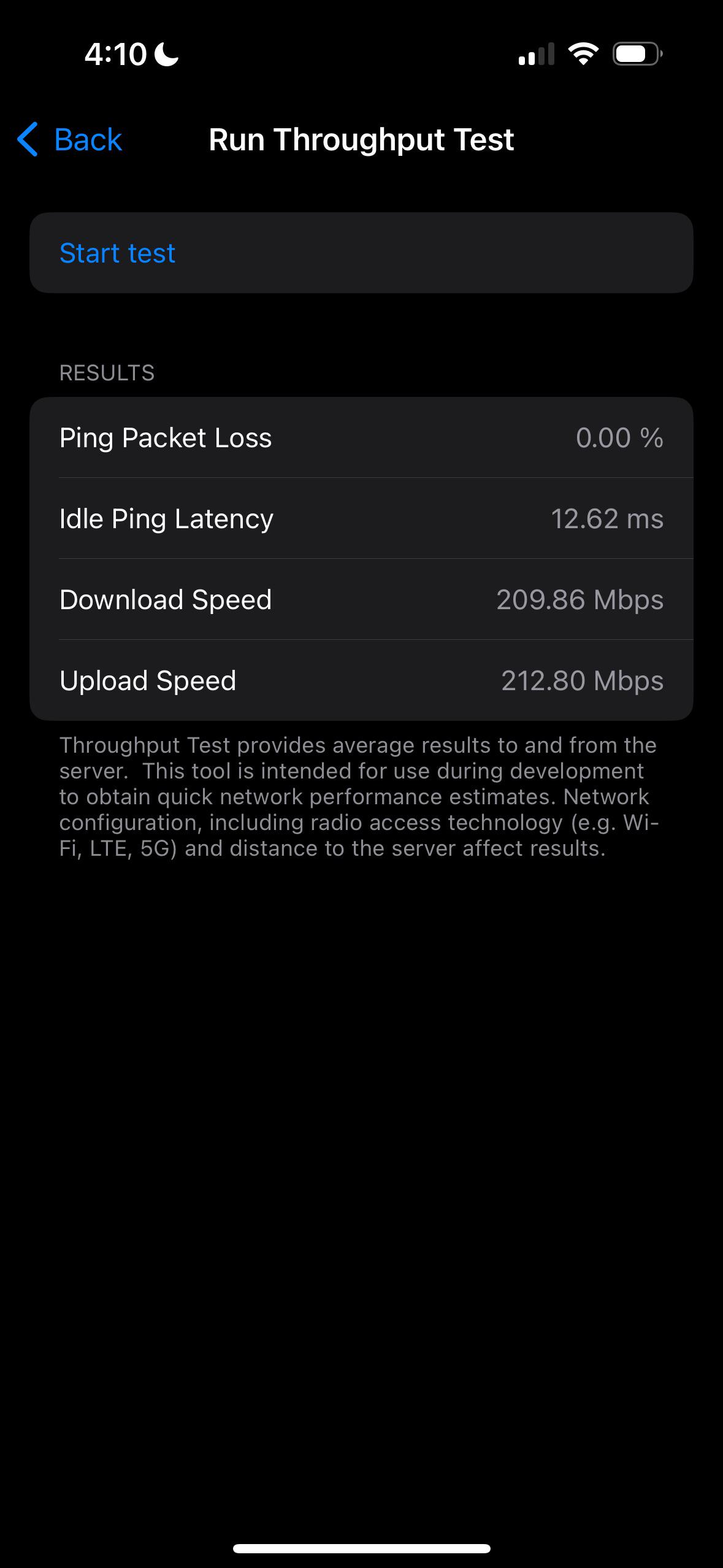 Who else didn’t know that iOS has a useful built in internet speed test ...