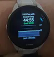 What does 44:55 mean on this screen?