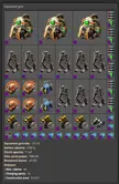 Epic Armor and Equipment Grid