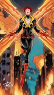 Rachel Summers/Askani art by me.