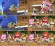 Knuckles being the best character on the show.