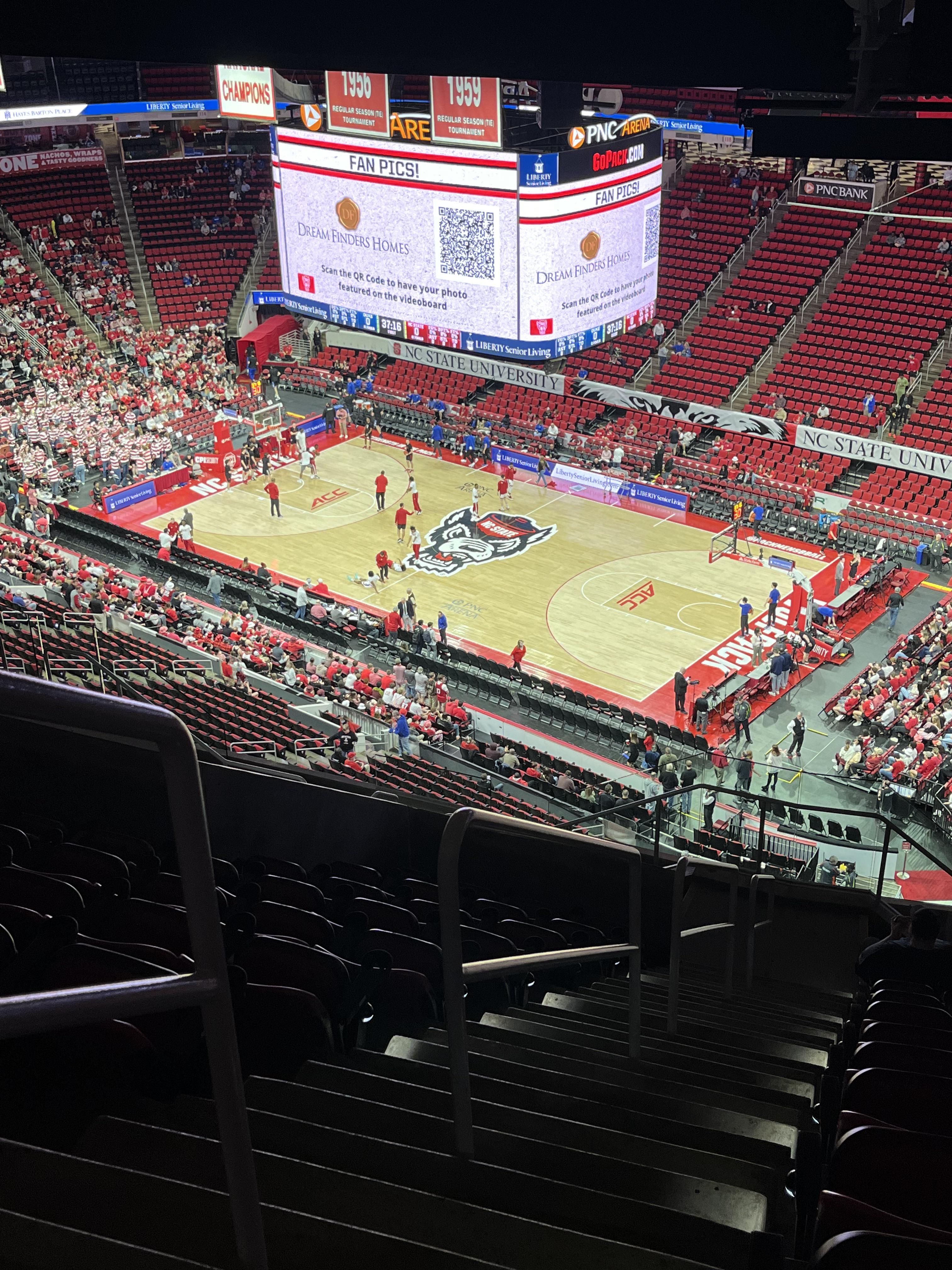 PNC Arena Raleigh, NC Scrolller