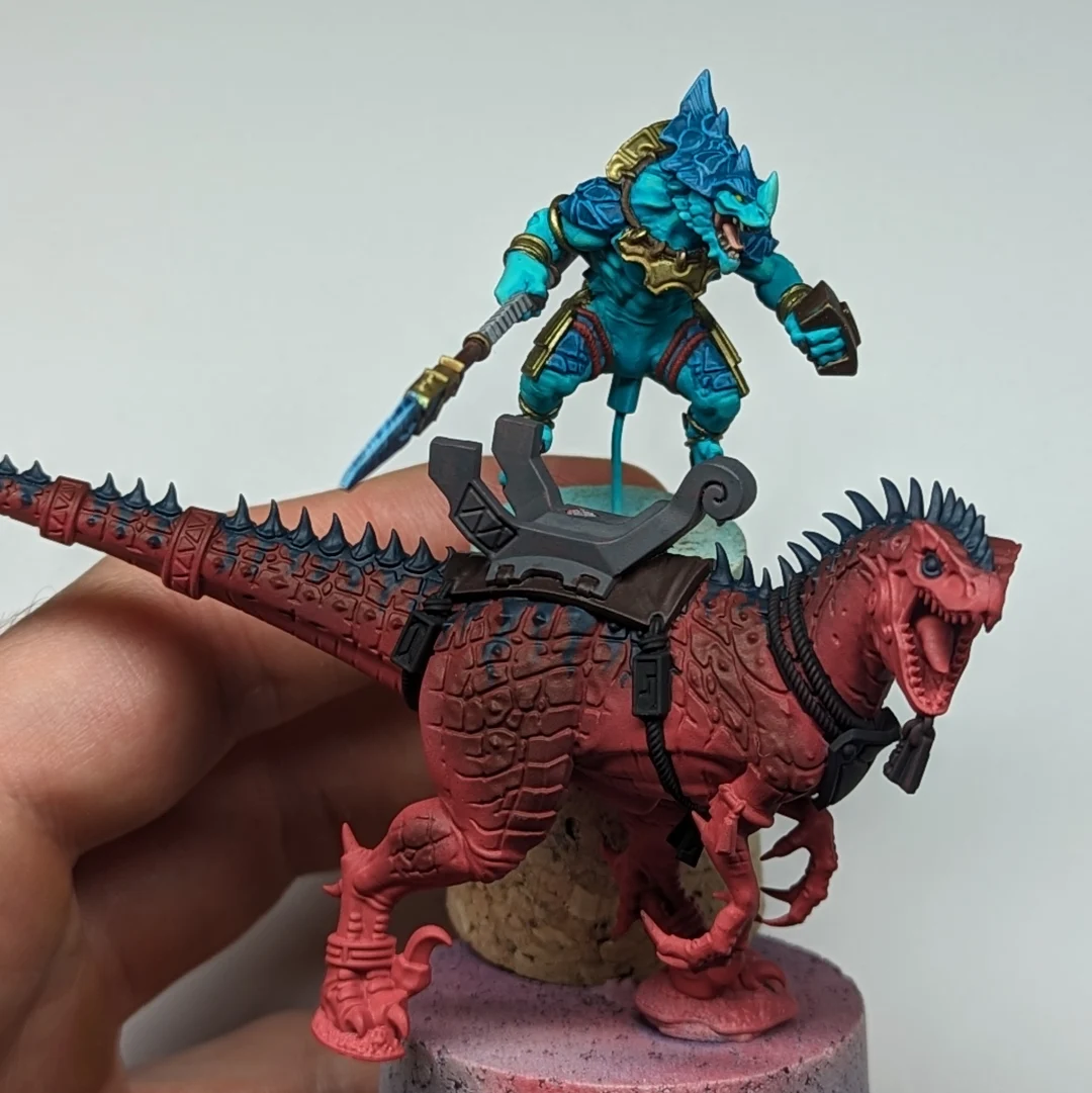Opr Raptor Riders As Aggradon Progress on the Aggradon lancers, rider is done and I'm very excited to ...