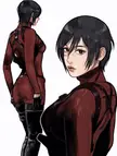 Mikasa Ackerman (Resident Evil 4 AU) by @Imeko_san