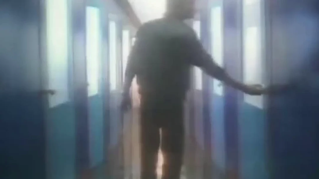 In the air