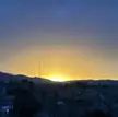 Sunrise over the Sandia Mountains
