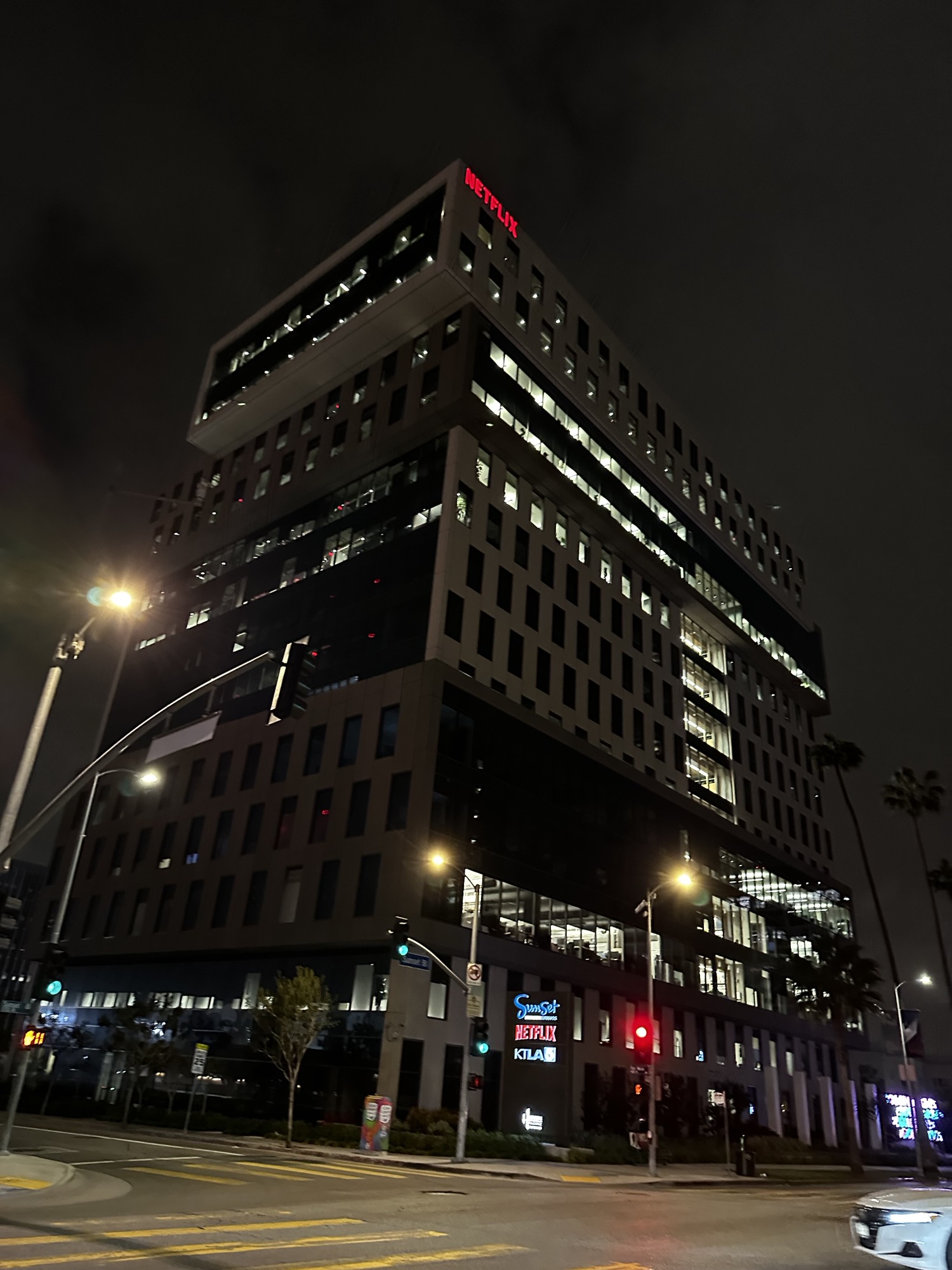 Fitting as of late; Netflix HQ in Hollywood, CA.