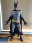 Test fitting my Batman Year One cosplay.