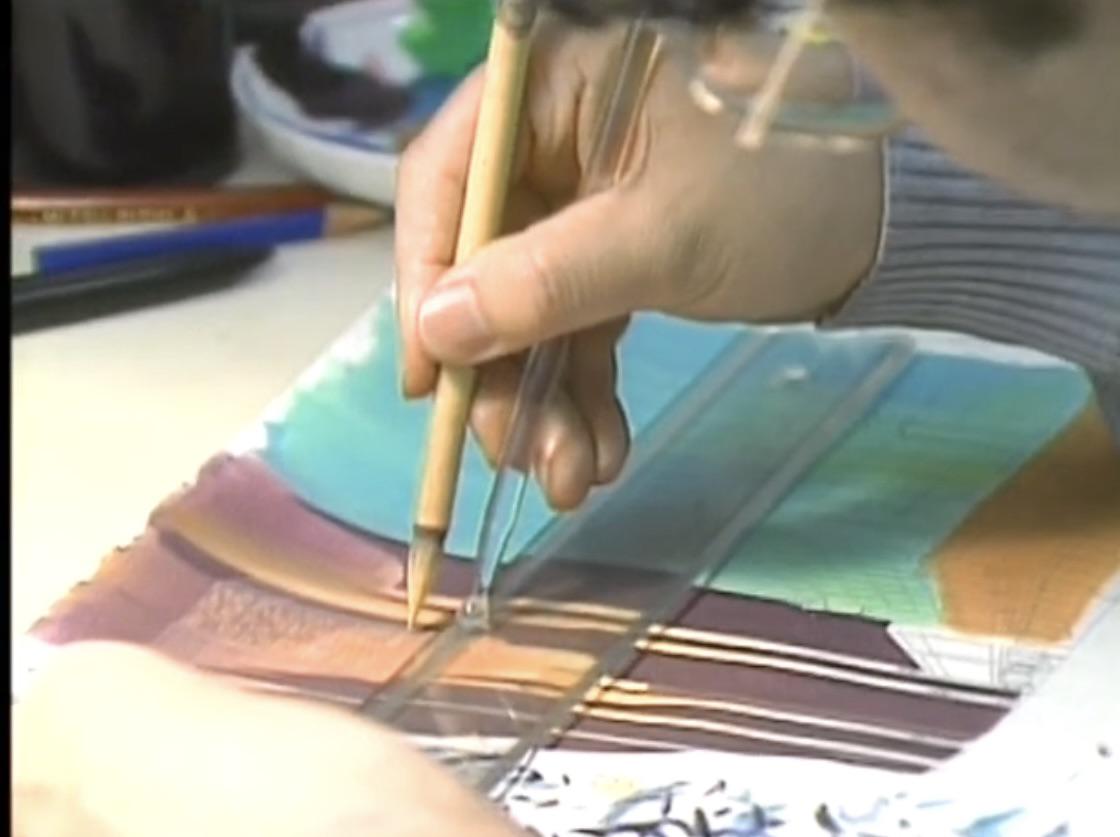 Saw this ruler used in the production of an animation background, what ...