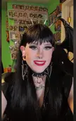 Attended a video support meeting last night for trans people and got a little dressed up.