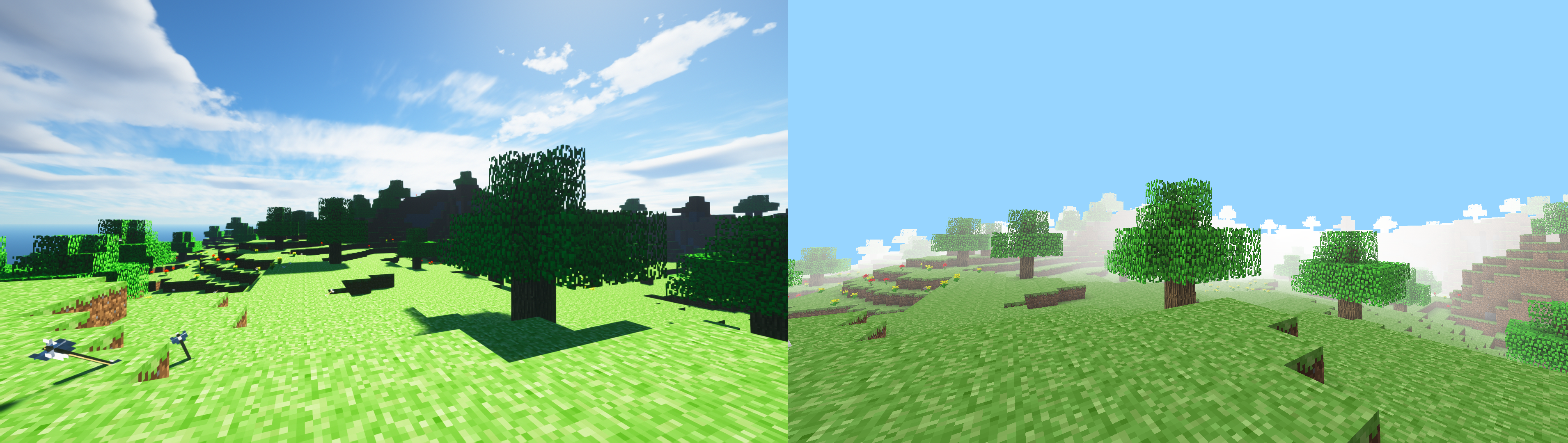 Minecraft classic with shaders | Scrolller