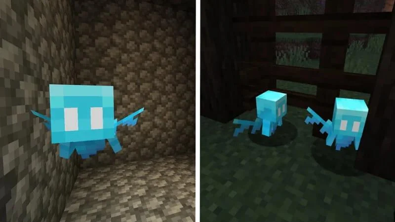 So has any noticed that the allay looks like a ghost steve? | Scrolller
